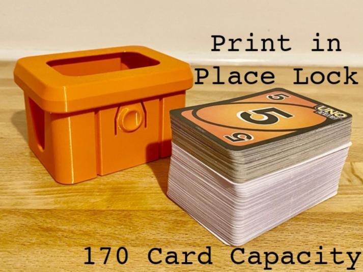 Large Capacity Uno Locking Case - Robust game box