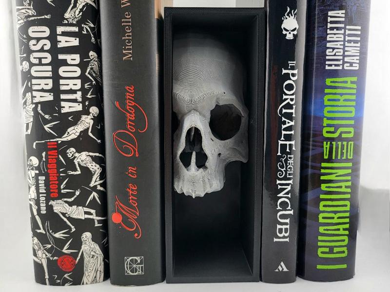 book nook skull