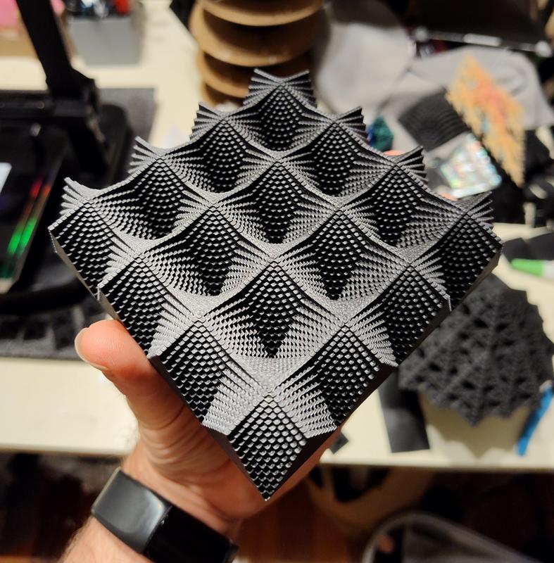 Parabolic Wave Grid Panel (#2) (Standard Detail)