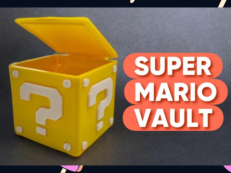 Super Mario Question Block Vault