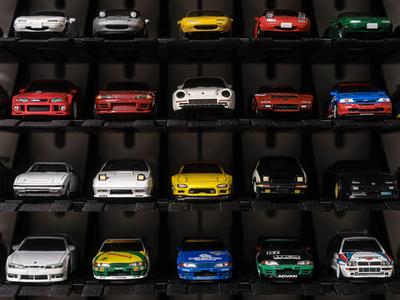 1/64 Diecast Garage for Ikea Skadis