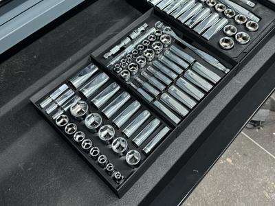 Milwaukee Socket Tray - 3/8" Metric and Imperial