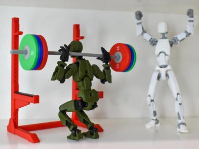 Squat Rack - Dummy 13