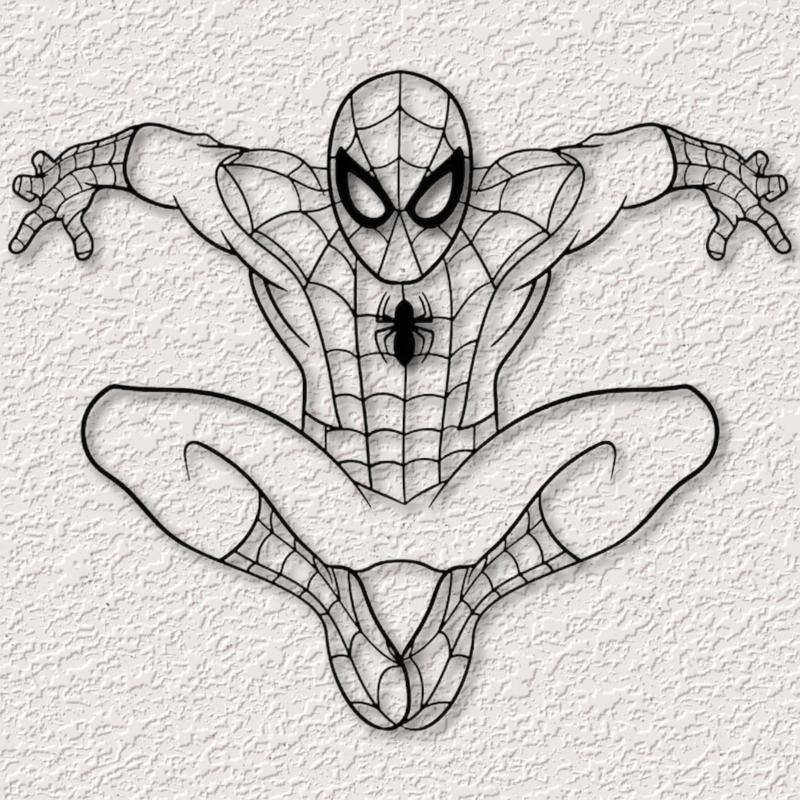 Spiderman Wall Art Spiderman Wall Decor Marvel Superhero