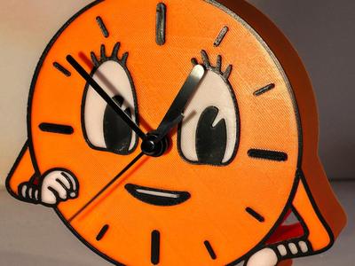 Miss Minutes Clock