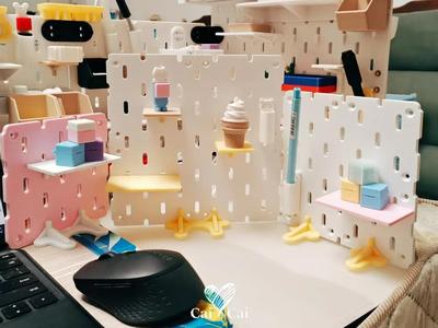 Miniature Pegboard Display for IKEA SKADIS