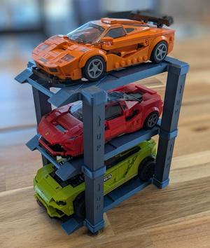 Legos Speed champions triple car holder