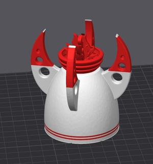 Rocket cup / pen holder 2color