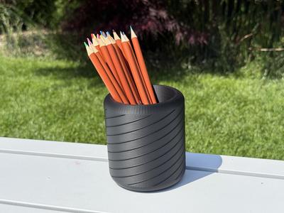 Spiral Cup Pencil Holder