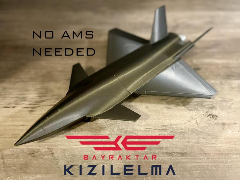 Bayraktar Kizilelma Drone - Large-Scale / No AMS
