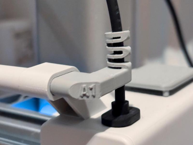 X-Axis - Cable Guide with strain relief A1/A1mini