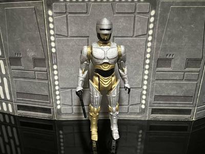 STAR WARS VINTAGE C-3PO ROBOCOP, UNPRODUCED KENNER, HASBRO ACTION FIGURE, 3.75″, 1/18, 5POA