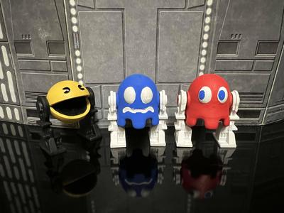 STAR WARS R2-PACMAN GHOSTS HALLOWEEN SPECIAL 2023, CUSTOM UNPRODUCED KENNER, HASBRO ACTION FIGURE, 3.75″, 1/18, 5POA