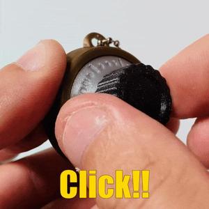 Fidget Toy Barrel Key Chain (Print in Place)