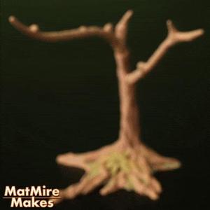 Sloth plus Tree display, Articulated fidget figure, 3mf included