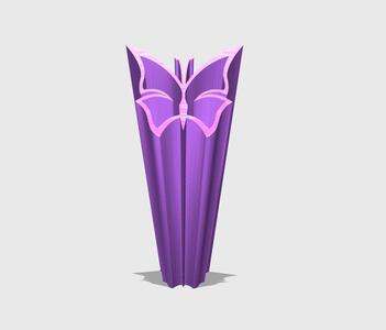 Butterfly vase