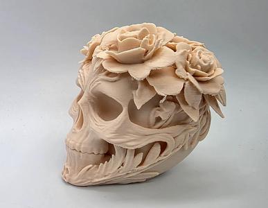 Floral Skull