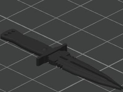 CS2 new knife (Twin blade)