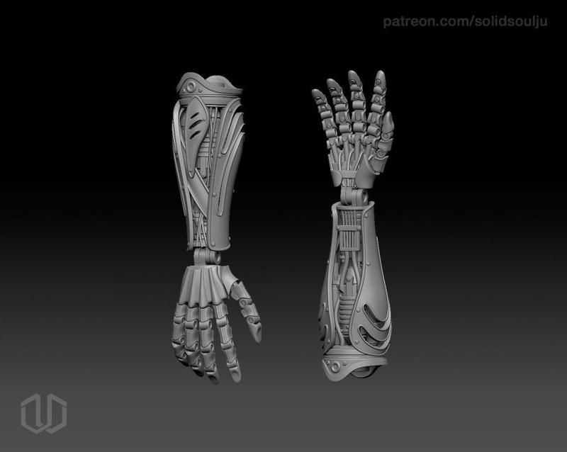 Anakin Skywalker Cyborg Arm One12 One6