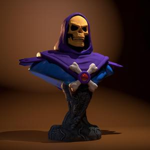 Skeletor Bust