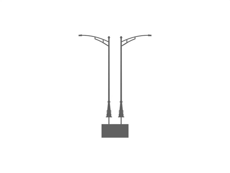 1:100 Scale Street Light