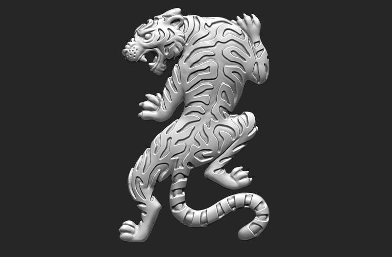 Climbing Tiger