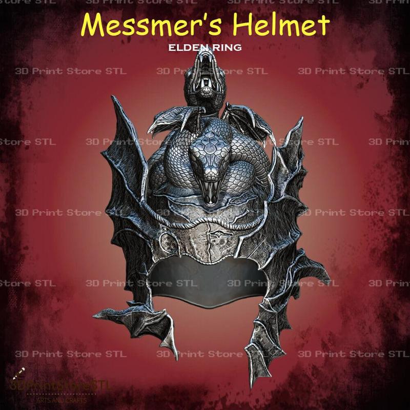 Messmer Helmet Cosplay Elden Ring – STL File