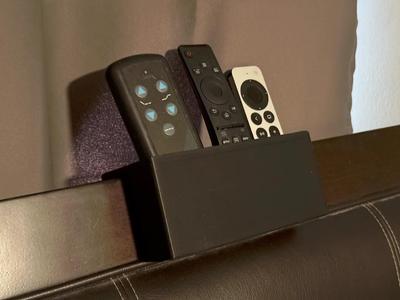 Remote Caddy for headboard