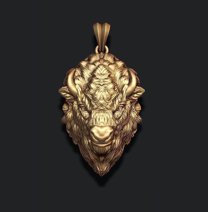 Buffalo pendant