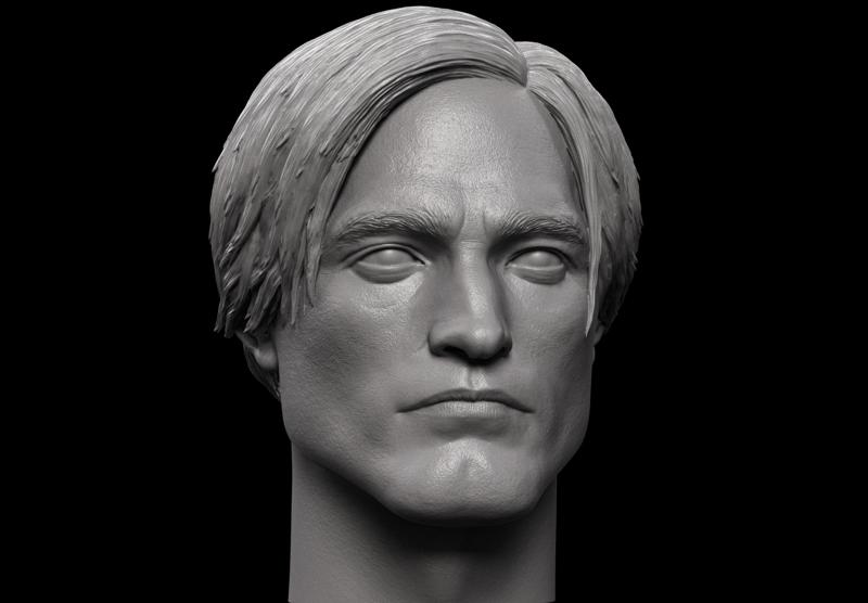 Bruce Wayne – Robert Pattinson Head