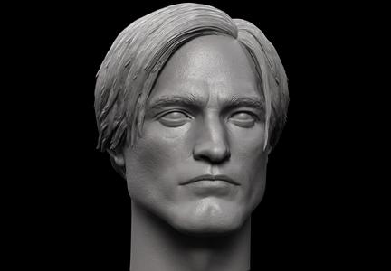 Bruce Wayne – Robert Pattinson Head