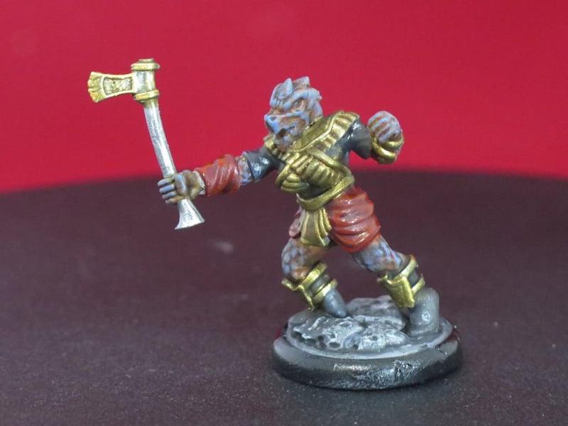 Female Dragonborn, Daughter of Flames (Flame Variant)