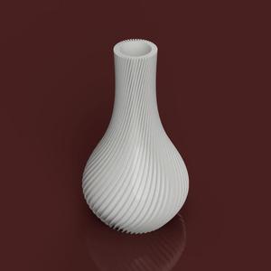 Slim Twisted Vase