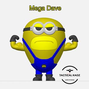 Mega Dave Despicable Me 4 - Painted
