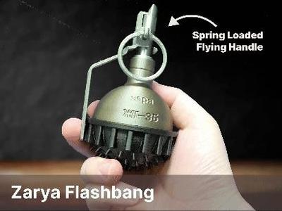 Zarya Flashbang Grenade with Springing Handle
