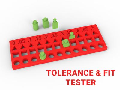 Tolerance and Fit Testing Tool – 3 Shapes