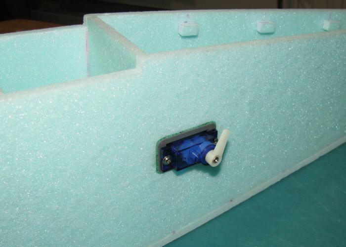 Servo Mount for Foam Fuselage