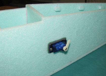Servo Mount for Foam Fuselage