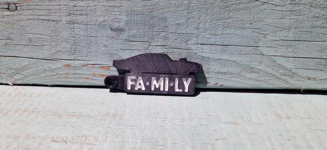 "Family" Keychain