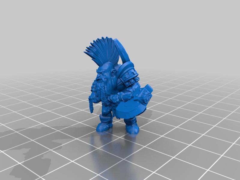 Desuppported Dwarf Beserker
