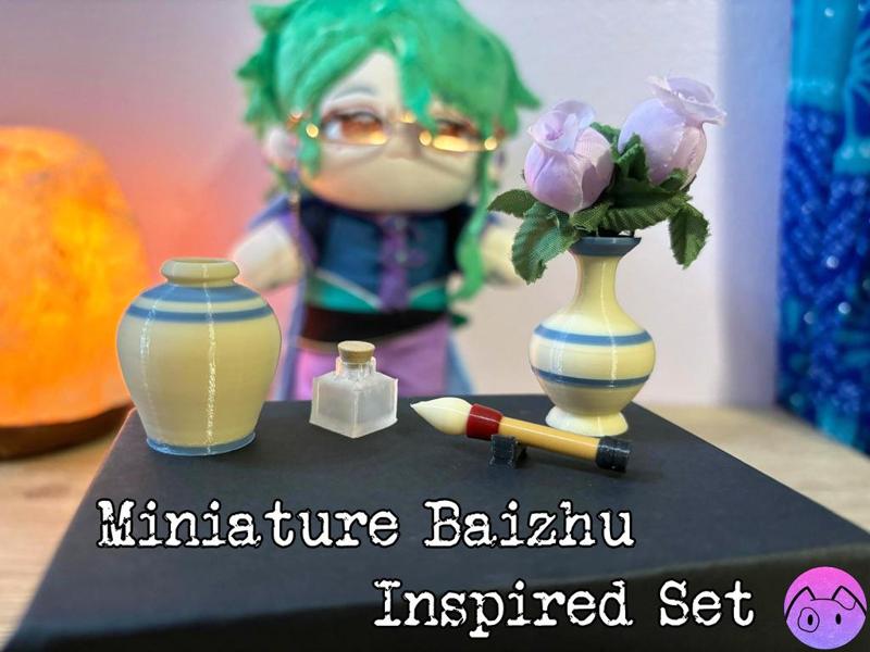 Miniature Baizhu Themed Set