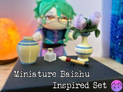 Miniature Baizhu Themed Set