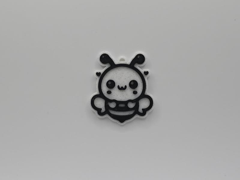 Cute Bee Keychain
