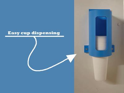 Cup Dispenser for 0,2L Plastic/Paper Cups