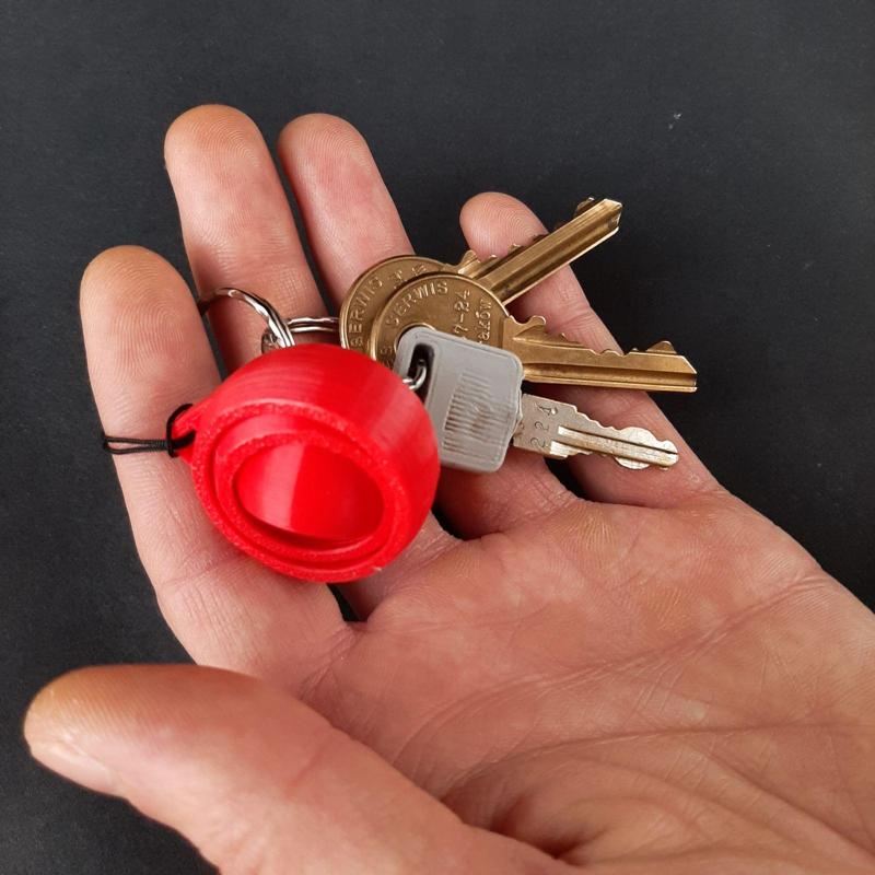 Gyroscope keychain