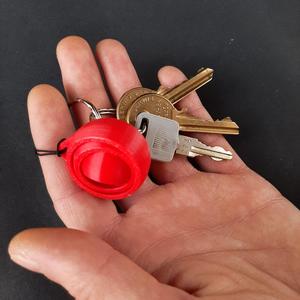 Gyroscope keychain