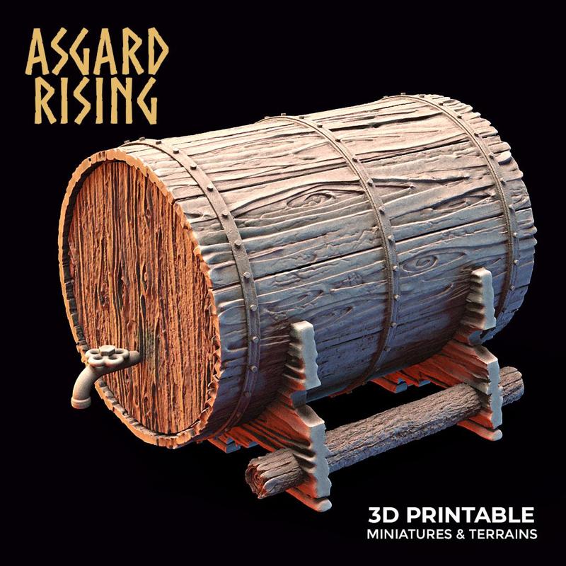 Big Barrel (ver. F) /Pre-supported/