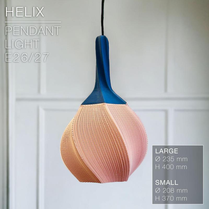 HELIX  |  Pendant Light E27 & E26 fast print