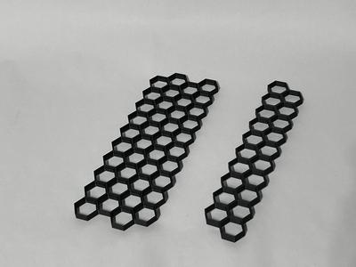 Narrow Honeycomb Storage Wall HSW Sections