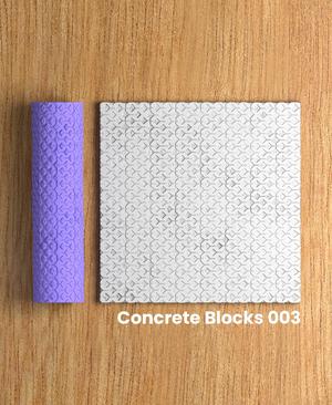 Collection Tumbleweed | Concrete Blocks 003 | Polymer Clay Seamless Texture Roller